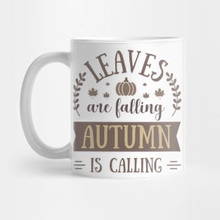 Leaves are Falling Mug